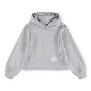 Molo Madison Hoodie & Amlia Wide Leg Sweatpants Set 7-12 ~ Grey Melange