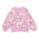 Rock Your Kid A Blessing Unicorn Print Sweatshirt & Sweatpants Set~ Pink