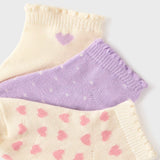 Mayoral Baby Girl 3pk Sock Set ~ Lilac