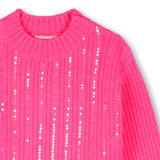 Billieblush Sequin Knit Sweater & Skirt Set ~ Pink