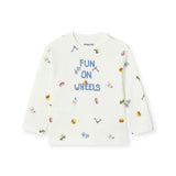 Mayoral Baby Boy Printed l/s T-Shirt ~ Fun On Wheels
