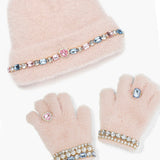 Super Smalls Cotton Candy Jeweled Beanie