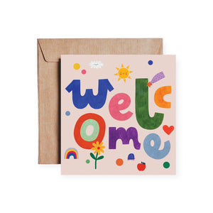 Daria Solak Illustrations Welcome Baby Card