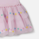 Stella McCartney Baby s/s Multicolor Dots Tulle Dress ~ Pink