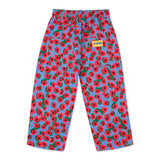 Wynken Bacia Floral Print Jeans ~ Blue/Red