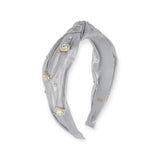 Bari Lynn Shimmer 3D Heart Knot Headband