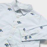Mayoral Baby Boy l/s Button Down Shirt ~ Cars
