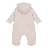 Petit Bateau Padded Hooded Bunting ~ Oatmeal
