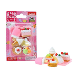 Bcmini Iwako Cake Eraser Set