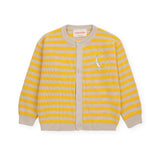 Bobo Choses Baby Beneath The Moon Knit Cardigan ~ Curry