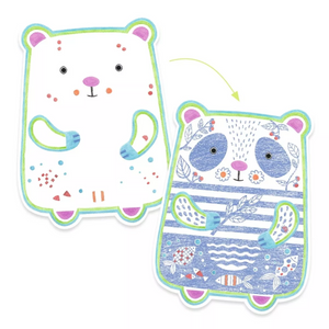 Djeco Wild Animals Coloring Set