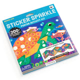 Mudpuppy Ocean Life Sticker Sparkle Poster Activity Kit