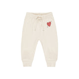 Quincy Mae Little Love Relaxed Fleece Sweatshirt & Cupid Sweatpants Set ~ Natural