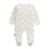 Magnetic Me Velour Footie ~ Teddy Bows