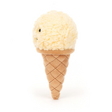 Jellycat Irresistible Ice Cream Cone ~ Vanilla