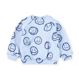 Molo Baby Disc Sweatshirt & Simeon Sweatpants Set ~ Blue Moon Moods