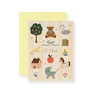 Rifle Paper Co. Oh Baby! Baby Card