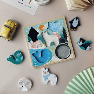 Vilac Michelle Carlslund Iceland Touch & Feel Puzzle