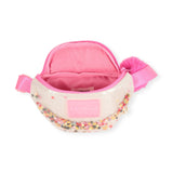 Billieblush Clear Glitter Fanny Pack ~ Pink