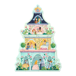 Djeco Princess Tower Giant Floor Puzzle