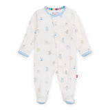 Magnetic Me Modal Footie ~ Baby Beats Blue