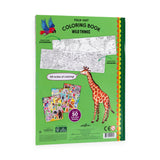 eeboo Wild Things Fold-Out Coloring Book w/ Stickers