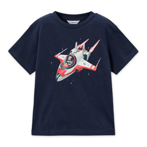 Mayoral Boys s/s Spaceship T-shirt ~ Navy
