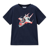 Mayoral Boys s/s Spaceship T-shirt ~ Navy