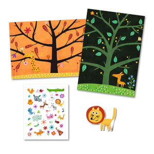Djeco Repositionable Stickers ~ Off-Ground