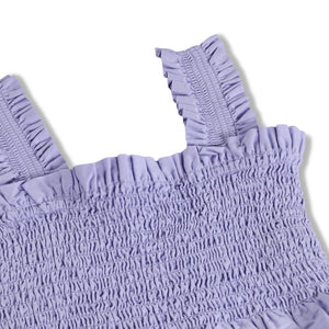 Molo Rolfia Smocked Top 7-12 ~ Cool Lilac