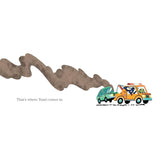 Towed by Toad