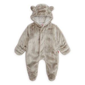 Magnetic Me Minky Bear Bunting ~ Storm