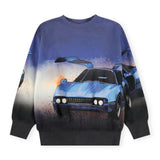 Molo Mattis Sweatshirt ~ Car Blue