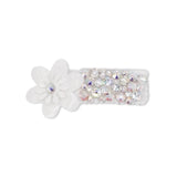 Bari Lynn Patent Flower Crystallized Clip