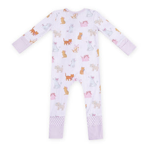 Angel Dear 2 Way Zipper Convertible Romper ~ Fancy Pets