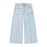 Molo Adionella Wide Leg Jeans ~ Bleached Drapy