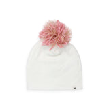 Oh Baby! Pom Hat ~ Cream/Blush Pink/Gold