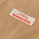 Scotch & Soda Boys Relaxed-fit Twill Jogger ~ Tannin