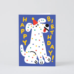 Wrap Spotty Dog Birthday Card