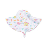 Angel Dear Wide Brim Muslin Sunhat ~  Sunny Coral Reef Fish