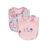 Magnetic Me Cotton Reversible Bib 2 Pack ~ Whistledon