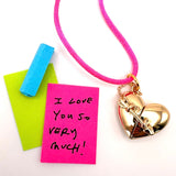 Gunner & Lux Valentine's Heart Locket Necklace