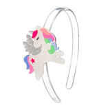 Lilies & Roses Pastel Glitter Unicorn Headband