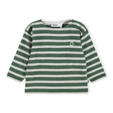 Molo Baby Edarko l/s Top & Saxon Soft Pants Set ~ Pine Stripe