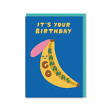 Ohh Deer Go Bananas Birthday Card