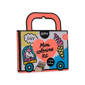 Omy Mini Pocket Coloring Book ~ Unicorn