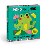 Mudpuppy Pond Friends Color Magic Bath Book