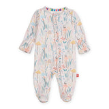 Magnetic Me Modal Ruffle Footie ~ Shroom & Bloom