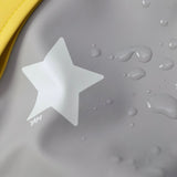 7am Waterproof Bib ~ Stars Yellow