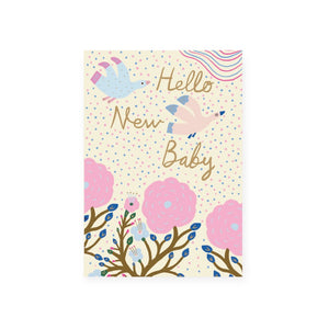 Roger La Borde Hello New Baby Petite Card